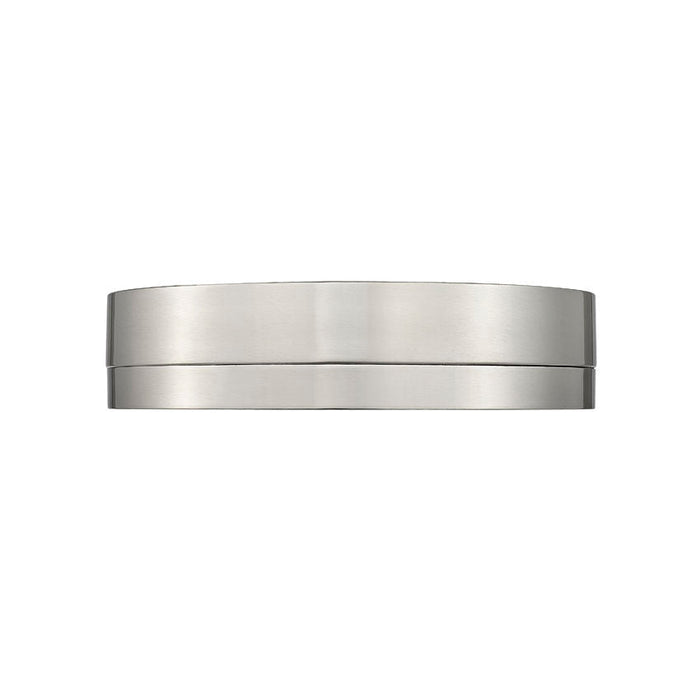 Algar Brushed Nickel 12 Inch LED Flushmount Z-Lite 1006F12-BN-LED | theLightShop