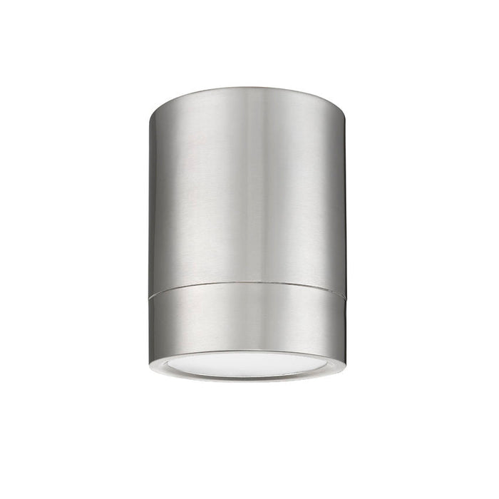 Algar Brushed Nickel LED 6 Inch Cylinder Flushmount Z-Lite 1006F6-BN-LED | theLightShop