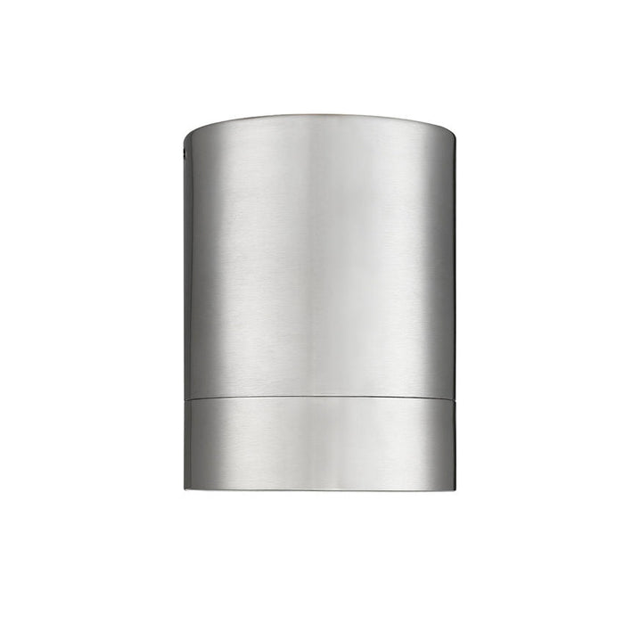 Algar Brushed Nickel LED 6 Inch Cylinder Flushmount Z-Lite 1006F6-BN-LED | theLightShop