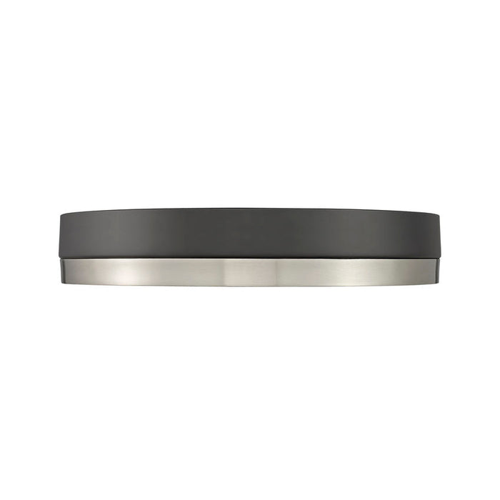 Algar LED Flushmount Matte Black Brushed Nickel Z-Lite 1006F16-MB-BN-LED | theLightShop