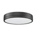 Algar Matte Black LED 16 Inch Flushmount Z-Lite 1006F16-MB-LED | theLightShop