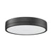 Algar LED Flushmount Matte Black Z-Lite 1006F16-MB-LED | theLightShop