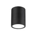 Algar Matte Black LED 6 Inch Cylinder Flushmount Z-Lite 1006F6-MB-LED | theLightShop