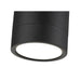 Algar Matte Black LED 6 Inch Cylinder Flushmount Z-Lite 1006F6-MB-LED | theLightShop