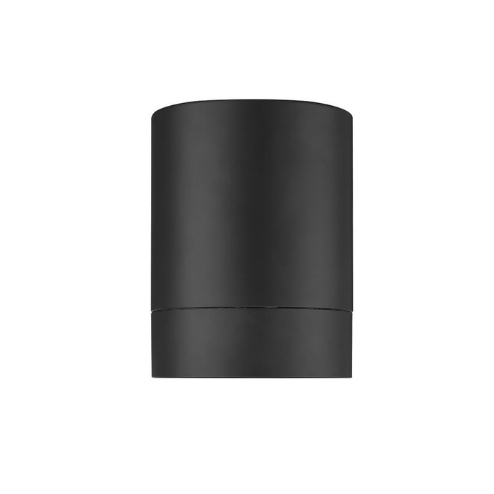 Algar Matte Black LED 6 Inch Cylinder Flushmount Z-Lite 1006F6-MB-LED | theLightShop