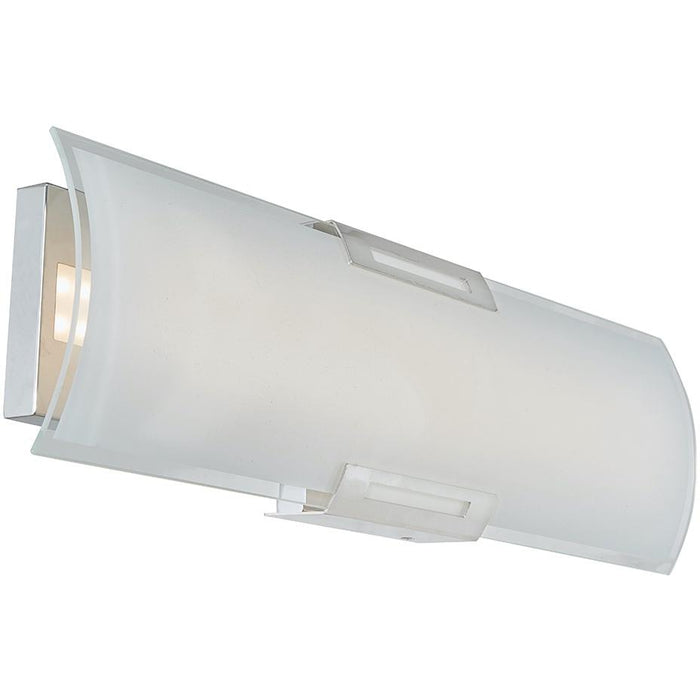 Allure Chrome 2 Light LED Vanity Bath - Vanity Bath