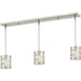 Almet Brushed Nickel Island Billiard Pendant | theLightShop