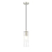 Alton Brushed Nickel 1 Light Cord Pendant Z-Lite 824P-BN | theLightShop