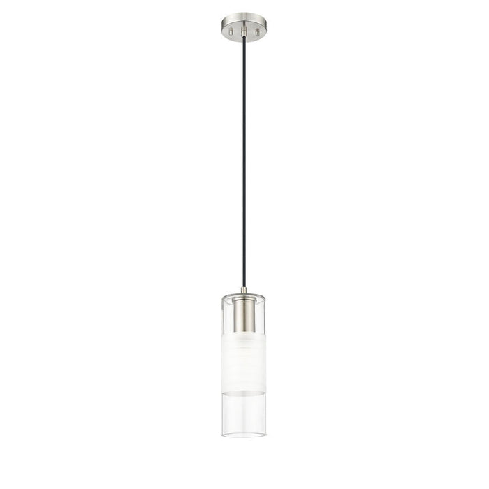 Alton Brushed Nickel 1 Light Cord Pendant Z-Lite 824P-BN | theLightShop