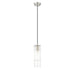 Alton Brushed Nickel 1 Light Cord Pendant Z-Lite 824P-BN | theLightShop