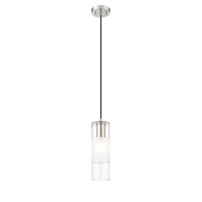 Alton Brushed Nickel 1 Light Cord Pendant Z-Lite 824P-BN | theLightShop