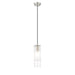 Alton Brushed Nickel 1 Light Cord Pendant Z-Lite 824P-BN | theLightShop
