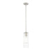 Alton Brushed Nickel 1 Light Stem Pendant Z-Lite 824P-ROD-BN | theLightShop