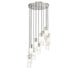 Alton Brushed Nickel 11 Light Pendant Z-Lite 824P-11R-BN | theLightShop