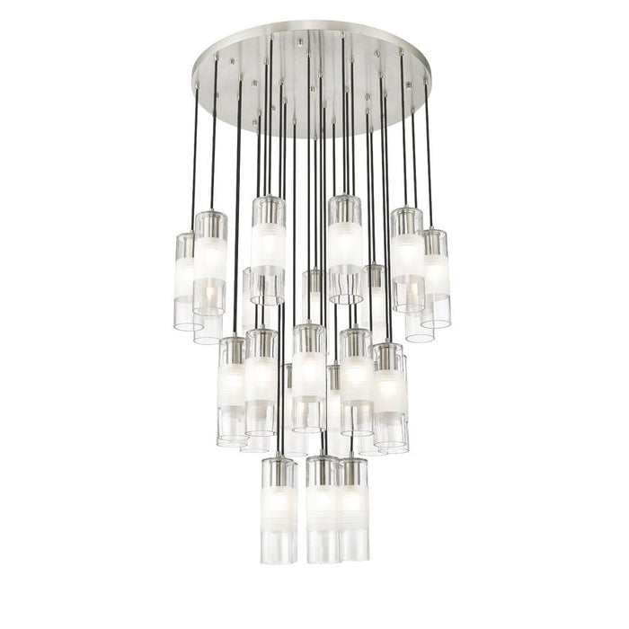 Alton Brushed Nickel 27 Light Pendant Z-Lite 824P-27R-BN | theLightShop