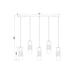 Alton Brushed Nickel 5 Light Linear Pendant Z-Lite 824P-5L-BN | theLightShop