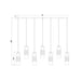 Alton Brushed Nickel 7 Light Linear Pendant Z-Lite 824P-7L-BN | theLightShop