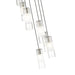 Alton Brushed Nickel 7 Light Pendant Z-Lite 824P-7R-BN | theLightShop