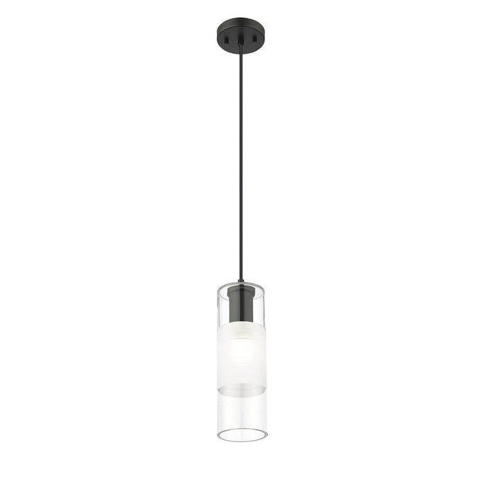 Alton Matte Black 1 Light Cord Pendant Z-Lite 824P-MB | theLightShop