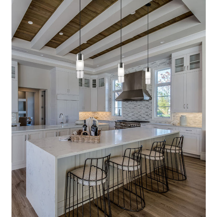 Alton Matte Black 1 Light Cord Pendant Z-Lite 824P-MB | theLightShop