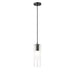 Alton Matte Black 1 Light Cord Pendant Z-Lite 824P-MB | theLightShop