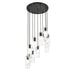 Alton Matte Black 11 Light Pendant Z-Lite 824P-11R-MB | theLightShop