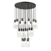 Alton Matte Black 27 Light Pendant Z-Lite 824P-27R-MB | theLightShop
