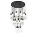 Alton Matte Black 27 Light Pendant Z-Lite 824P-27R-MB | theLightShop