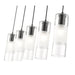 Alton Matte Black 5 Light Linear Pendant Z-Lite 824P-5L-MB | theLightShop