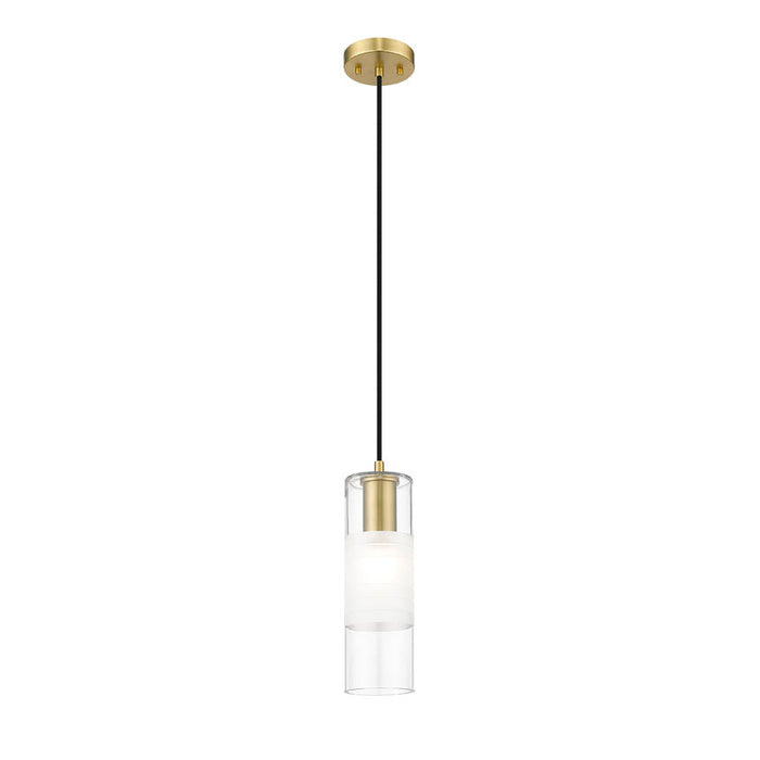 Alton Modern Gold 1 Light Cord Pendant Z-Lite 824P-MGLD | theLightShop