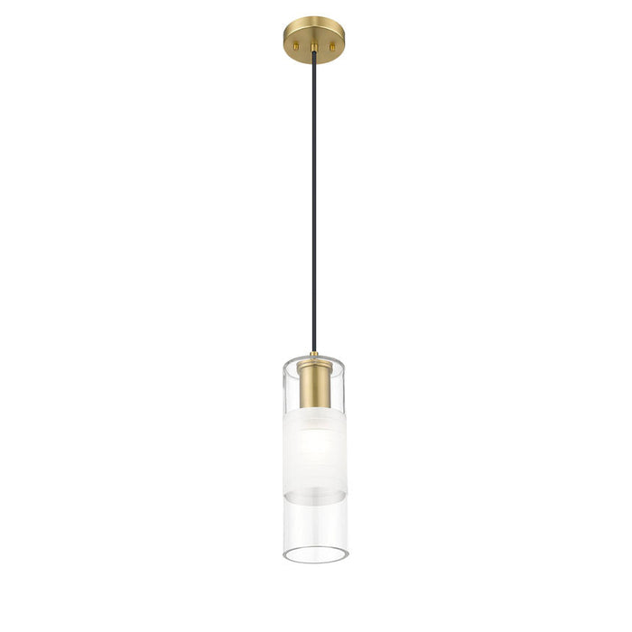Alton Modern Gold 1 Light Cord Pendant Z-Lite 824P-MGLD | theLightShop