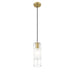Alton Modern Gold 1 Light Cord Pendant Z-Lite 824P-MGLD | theLightShop