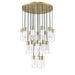 Alton Modern Gold 27 Light Pendant Z-Lite 824P-27R-MGLD | theLightShop