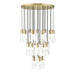 Alton Modern Gold 27 Light Pendant Z-Lite 824P-27R-MGLD | theLightShop