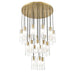 Alton Modern Gold 27 Light Pendant Z-Lite 824P-27R-MGLD | theLightShop