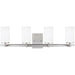 Alturas Brushed Nickel Vanity Fixture - Bath & Vanity
