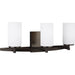 Alturas Brushed Oil Rubbed Bronze LED Vanity Fixture - Bath & Vanity