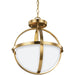 Alturas Satin Bronze Semi-Flush Mount Convertible Pendant - Pendants