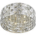Aludra Chrome Flushmount | theLightShop
