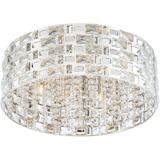 Aludra Chrome Flushmount | theLightShop