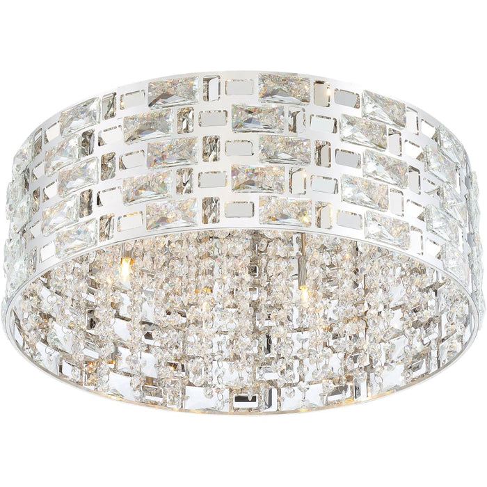Aludra Chrome Flushmount | theLightShop