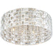Aludra Chrome Flushmount | theLightShop