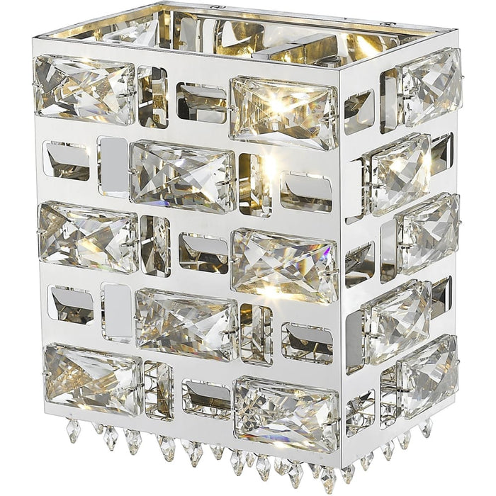 Aludra Chrome LED Wall Sconce | theLightShop