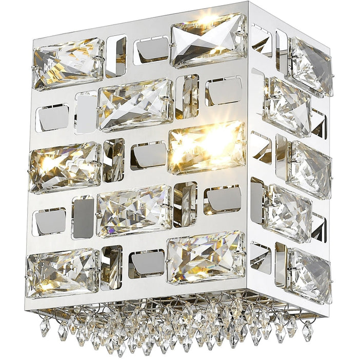 Aludra Chrome Wall Sconce - Wall Sconces