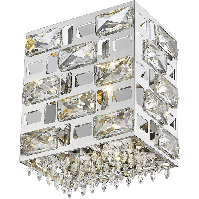 Aludra Chrome Wall Sconce | theLightShop