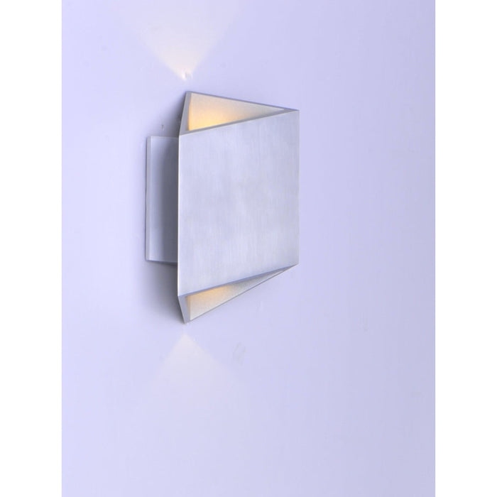 Alumilux Sconce Satin Aluminum LED Outdoor Wall Mount - Outdoor Wall Mount