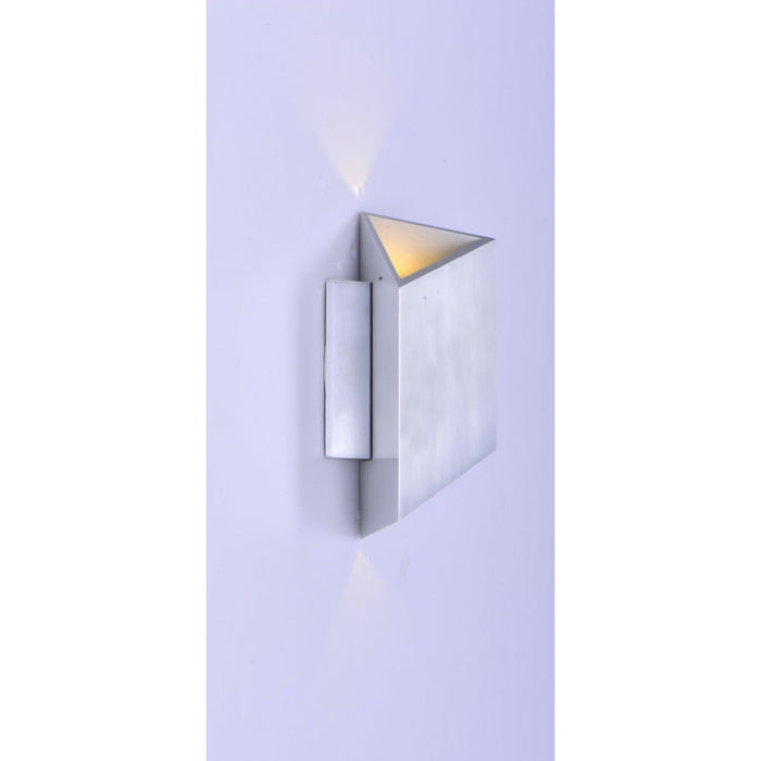 Alumilux Sconce Satin Aluminum LED Outdoor Wall Mount - Outdoor Wall Mount