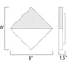 Alumilux Sconce White LED Outdoor Wall Sconce - Outdoor Wall Sconce