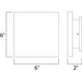 Alumilux Sconce White LED Outdoor Wall Mount - Outdoor Wall Mount