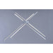 Alumilux Suspension Satin Aluminum LED Multi-Light Pendant - Pendants